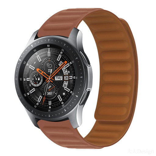 brown-mvmt-chrono-40mm,-element-powerlane-watch-straps-nz-magnetic-silicone-watch-bands-aus