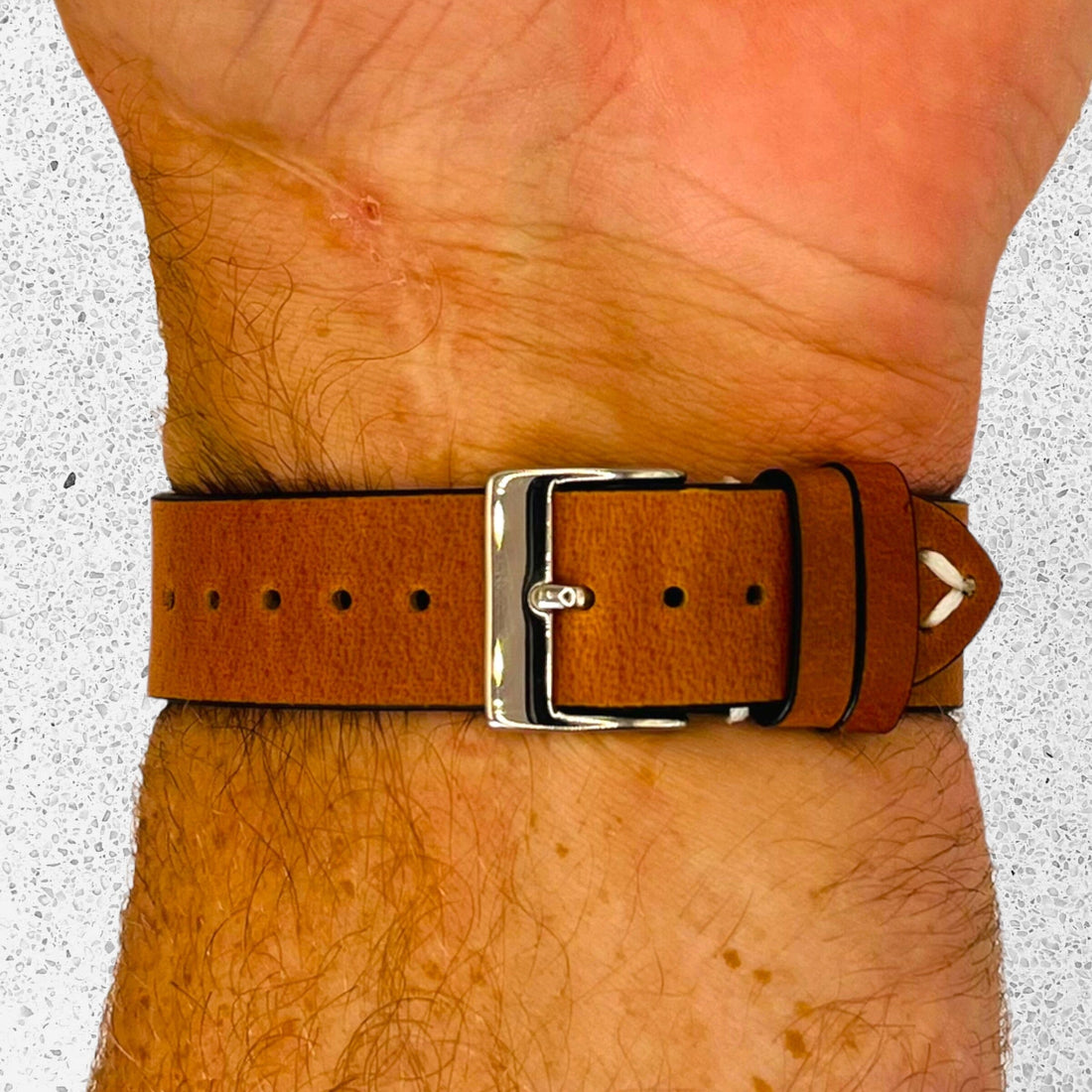 brown-garmin-forerunner-245-watch-straps-nz-vintage-leather-watch-bands-aus