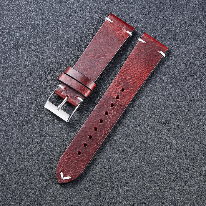red-wine-garmin-approach-s12-watch-straps-nz-vintage-leather-watch-bands-aus